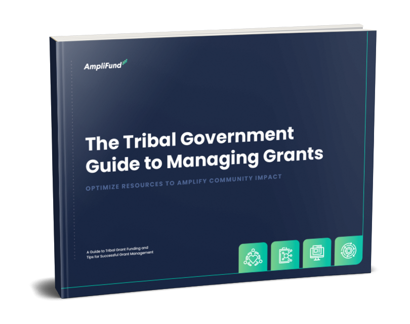 cover of amplifund guide to managing tribal grants