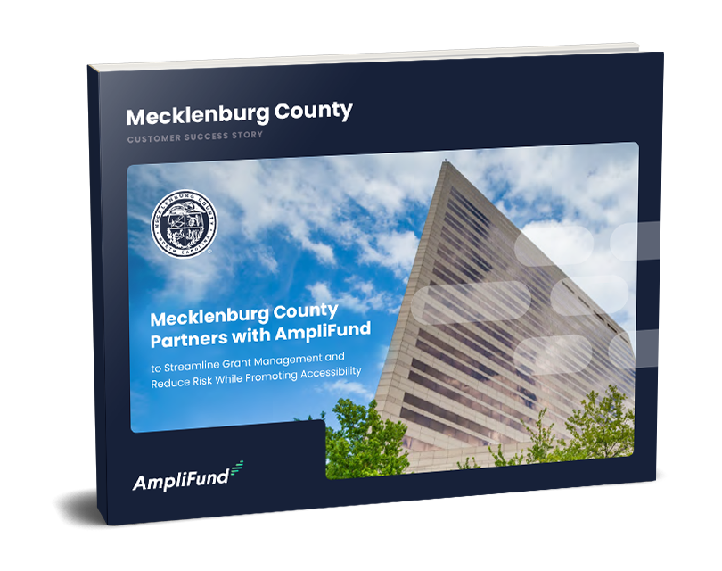 cover of AmpliFund Mecklenburg County Case Study