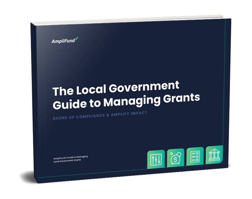 cover of AmpliFund Local Government Guide to Managing Grants
